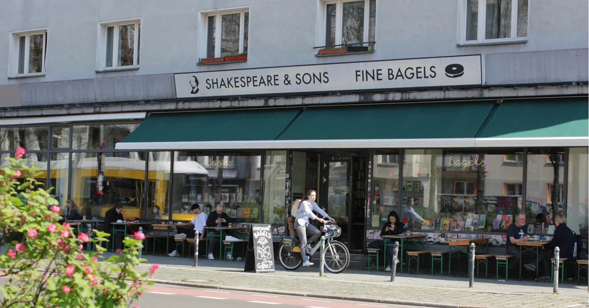 image of shakespreare and sons from outside